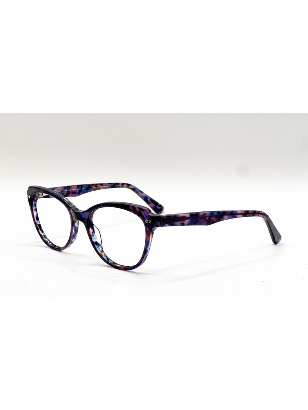 Salsa SA 20200 PU Purple Cat Eye Authentic Eyeglass Frames 53-18
